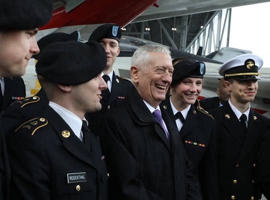 Former Defense Secretary General Jim Mattis &#40;RET&#41; was a guest speaker with 3,000 in attendance. 