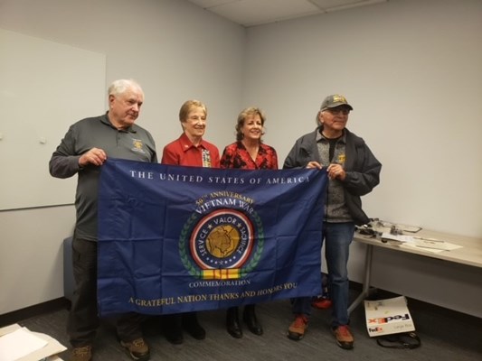 Honorary Partner ceremony for AK VVA Chapter 904 by the AK John Mitchell Chapter NSDAR.