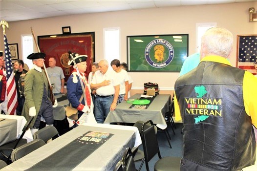 Ceremony for VVA Chapter 1067 by Huntsville, Maple Hill and Hunt&#39;s Spring Chapters NSDAR