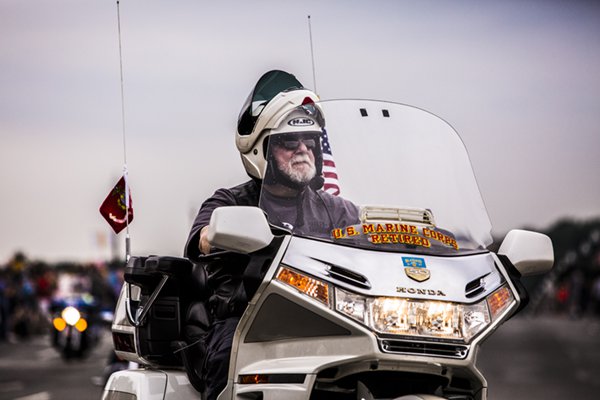 Thousands of motorcyclists ride in the 30th annual Rolling Thunder &#34;Ride for Freedom&#34;