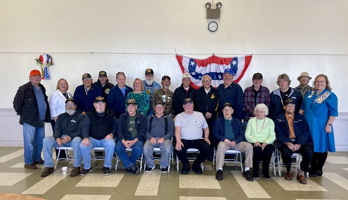 Honorary Partner ceremony for CA VVA Chapter 223 by the CA Chief Solano Chapter NSDAR.