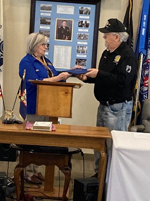 Honorary Partner ceremony for the GA VVA 1101 Chapter by the GA Toccoa Chapter NSDAR.
