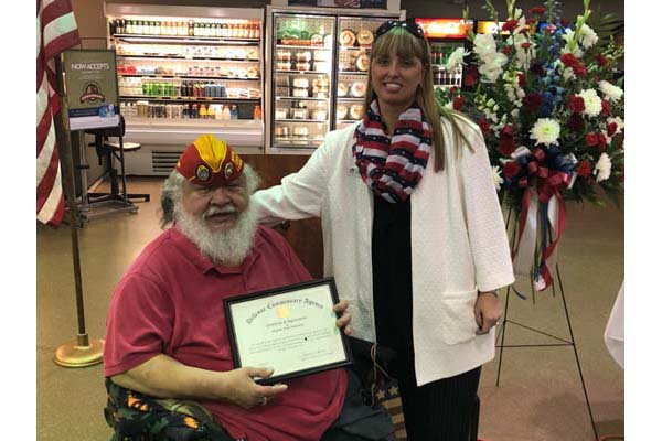 Vietnam Veteran Commemoration Ceremony held at Harrison Village Commissary at Indianapolis, Indiana.