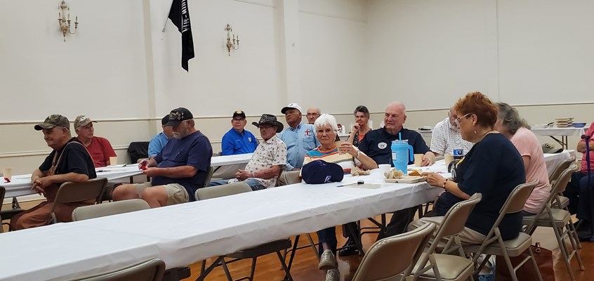 Honorary Partner ceremony for LA VVA Chapter 1138 by the Kisatchie Chapter NSDAR.