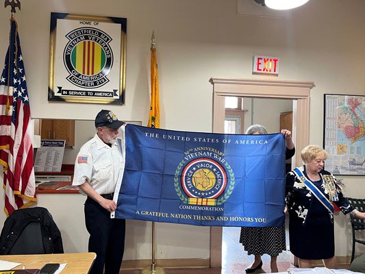 Ceremony for MA VVA Chapter 219 by the MA Betty Allen and Mercy Warren Chapters NSDAR.