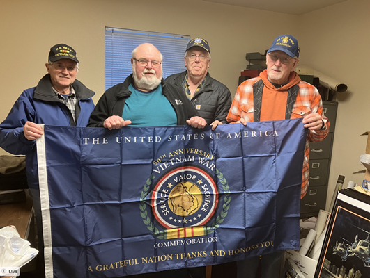 Ceremony for MI VVA Chapter 180 by the Chief Shawano Chapter, NSDAR