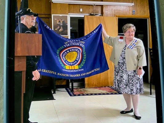 Ceremony for MI VVA Chapter 267 by the Three Flags Chapter, NSDAR