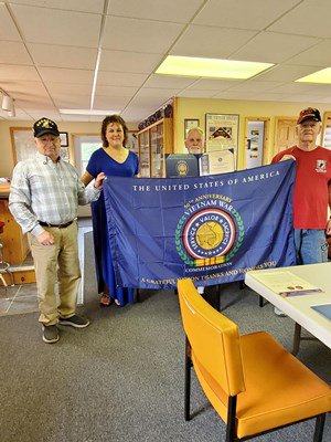 Ceremony for MI VVA Chapter 380 by the Lansing Chapter, NSDAR
