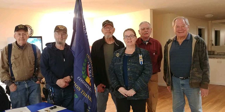 Ceremony for NH VVA Chapter 1034 by NH State Organization, NSDAR.   