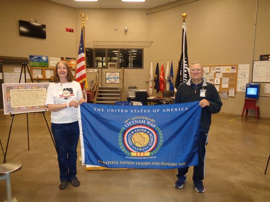 Honorary Partner ceremony for PA VVA Chapter 466 by Valley Forge Chapter NSDAR.