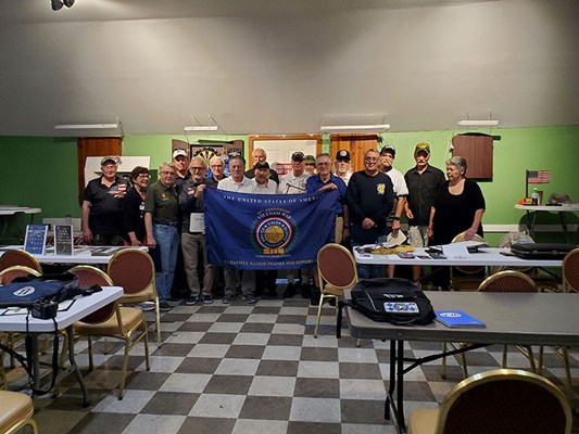 Honorary Partner ceremony for PA VVA Chapter 67 by the Delaware County Chapter NSDAR.