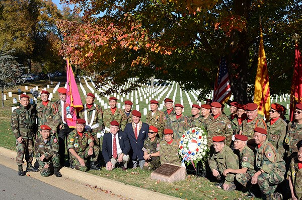 Washington, DC -- November 11, 2013 &#8211; Women in the Military Service for America Memorial &#40;WIMSA&#41; dra