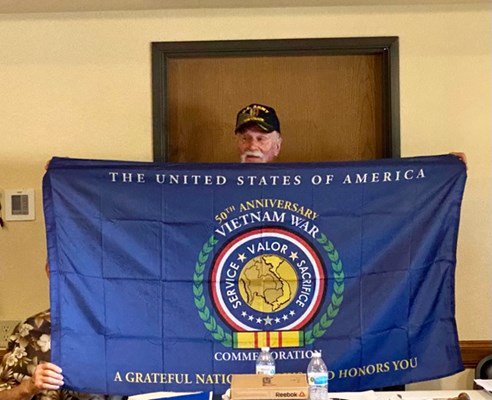 Honorary Partner ceremony for TX VVA Chapter 854 by the Thomas Shelton Chapter NSDAR.