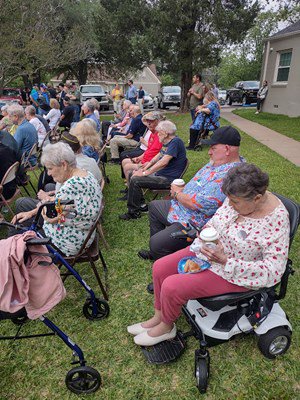 Honorary Partner ceremony for TX VVA Chapter 932 by the Mary Tyler NSDAR.