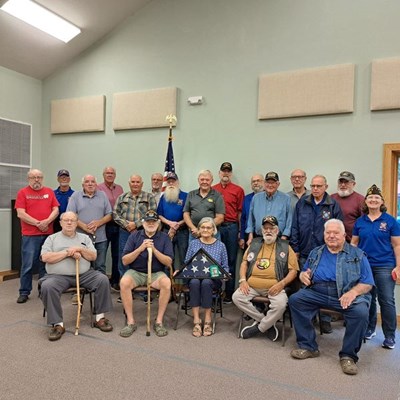 Honorary Partner ceremony for WI VVA Chapter 1130 by the WI Lake Superior Chapter NSDAR.