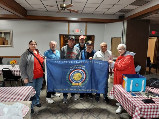 Honorary Partner ceremony for WI VVA Chapter 324 by the WI MIlwaukee Chapter NSDAR. 