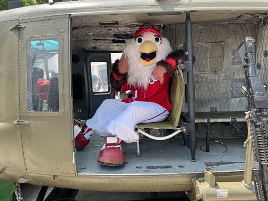 Washington_Nationals_Mascot_Screech_in_Static_Huey_Helicopter