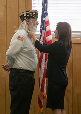 Breakfast and &#34;Welcome Home Ceremony honoring Vietnam veterans and their families.