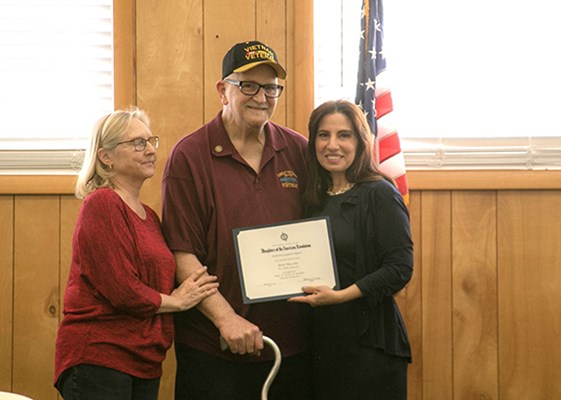 Breakfast and &#34;Welcome Home Ceremony honoring Vietnam veterans and their families.