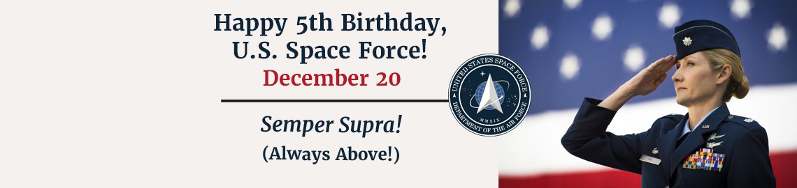 2024 Space Force birthday slide