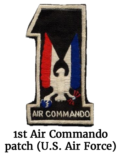 1st Air Commando patch (U.S. Air Force)