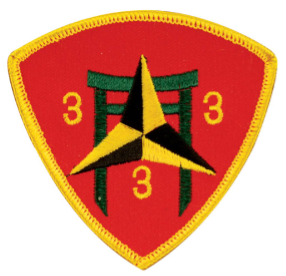 3d Battalion, 3d Marines, 3d Marine Division patch (U.S. Marines)