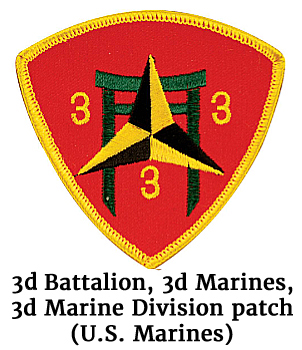 3d Battalion, 3d Marines, 3d Marine Division patch (U.S. Marines)