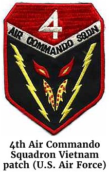 4th Air Commando Squadron Vietnam patch (U.S. Air Force)