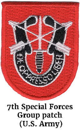 7th Special Forces Group patch (U.S. Army)