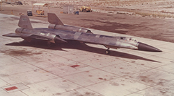 A-12 Taxiing During Testing Phase