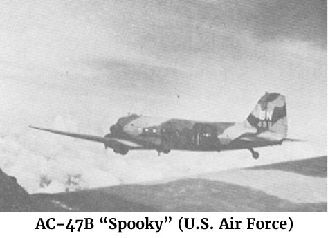 Photo of an AC-47B “Spooky” (U.S. Air Force)