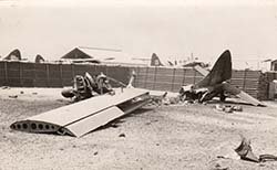 Aircraft Wreckage at Binh Thuy Airbase