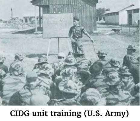 Photo of CIDG unit training (U.S. Army)