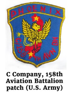 C Company, 158th Aviation Battalion patch (U.S. Army)