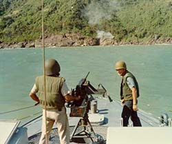 Crewmen of the USCGC Point Lomas