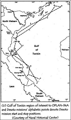 Desoto and OPLAN 34A Map