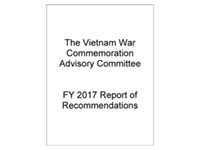 Vietnam War Advisory Committee Meeting 09282017