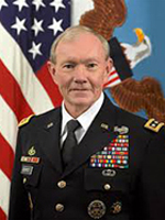 General Martin E. Dempsey during Memorial Day at The Wall 2012