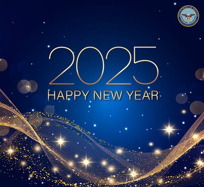 Department of Defense graphic for New Years.