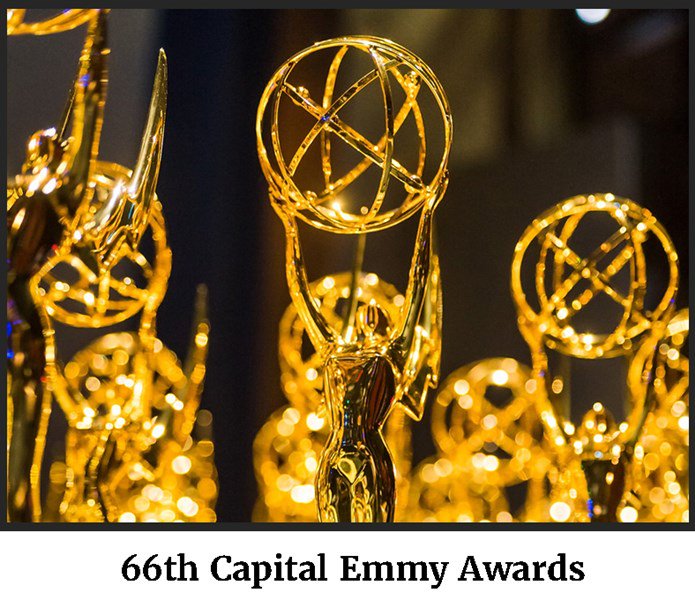 Photo of the Capital Emmys statuette