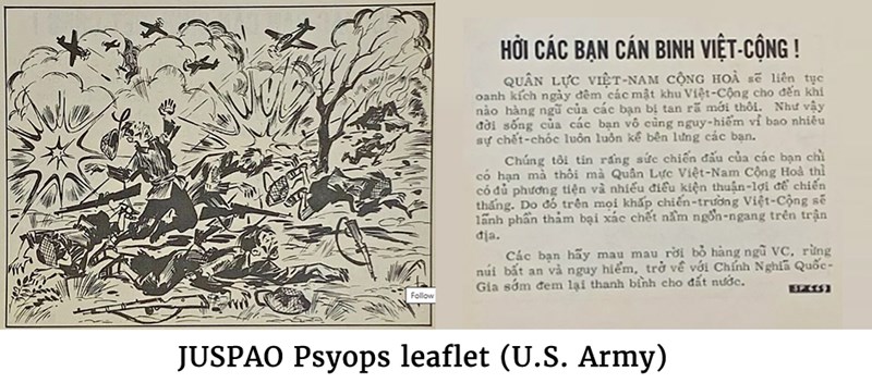 A JUSPAO Psyops leaflet (U.S. Army)