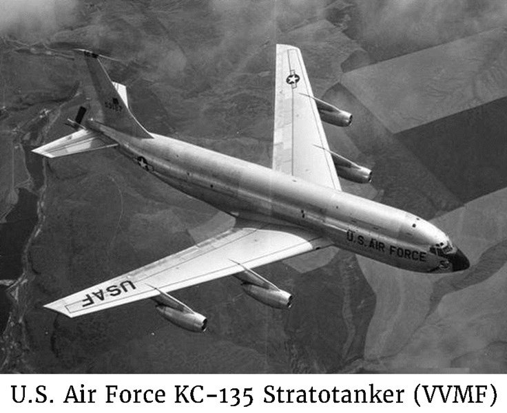 Photo of a U.S. Air Force KC-135 Stratotanker (VVMF)