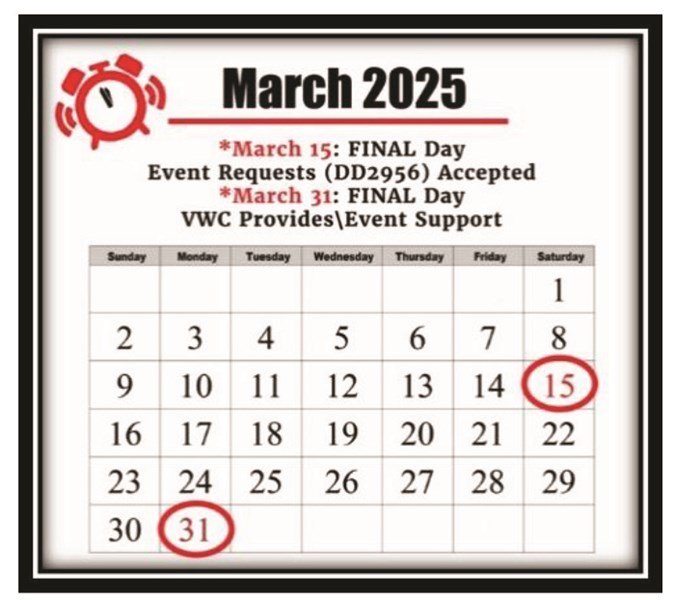 March 2025 Calendar thumbnail