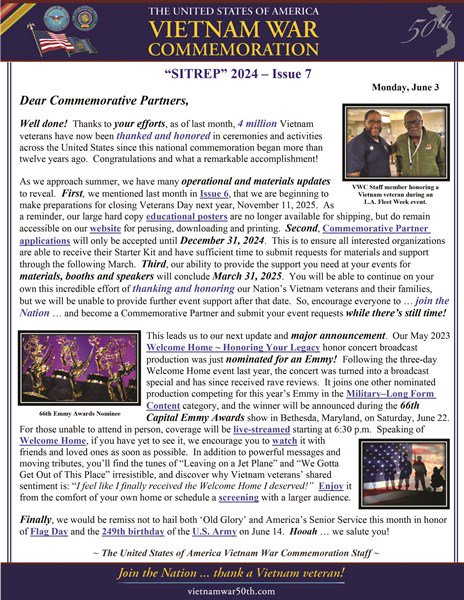 2024 June SITREP - Issue 7