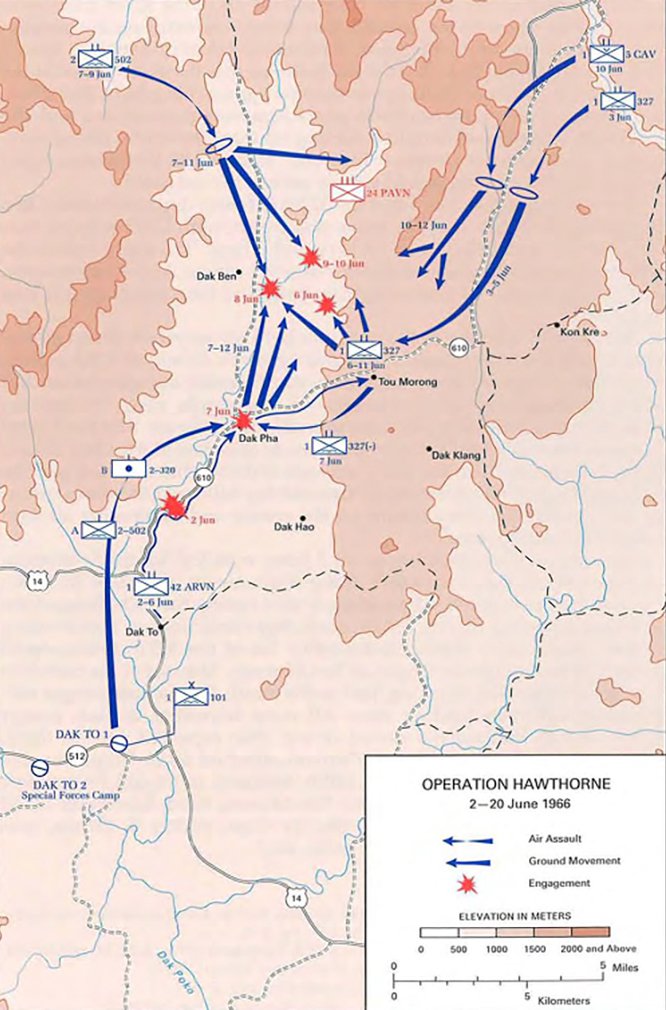 Operation HAWTHORNE Map