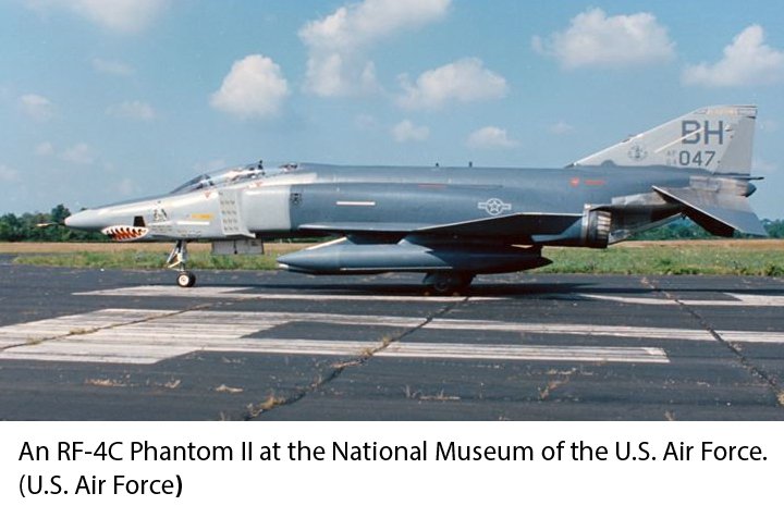 An RF-4C Phantom II at the National Museum of the U.S. Air Force. (U.S. Air Force)