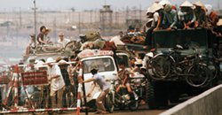 Refugees Fleeing North Vietnamese Army