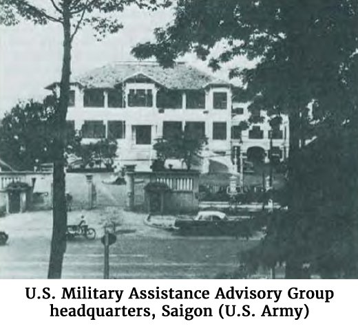 Photo of U.S. Military Assistance Advisory Group headquarters, Saigon (U.S. Army)