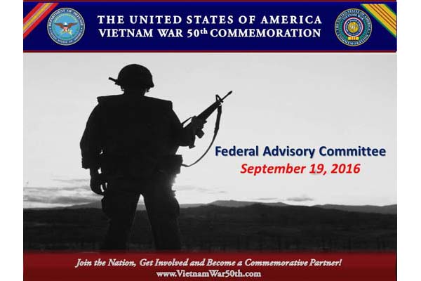 Vietnam War Advisory Committee Meeting 09192016