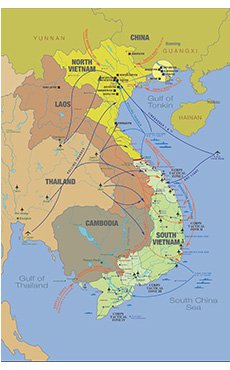 Vietnam War Commemoration Map 2 
